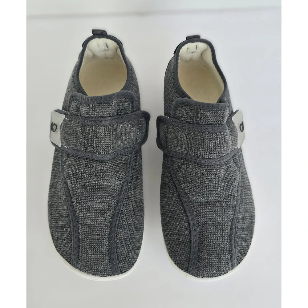 LeIsfIt Women's Memory Foam House Slippers Gray Hook & Loop EU 41 Comfort